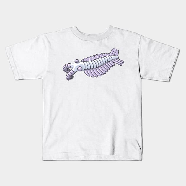 Anomalocaris Kids T-Shirt by taylorcustom